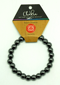 Root Chakra Hematite Gemstone Bracelet